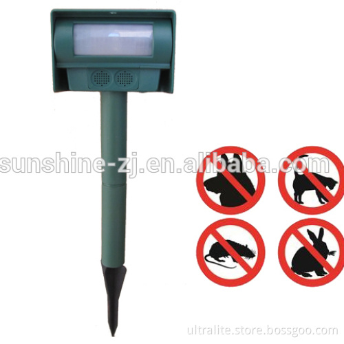 Outdoor Ultrasonic Solar Animal Pest Repeller